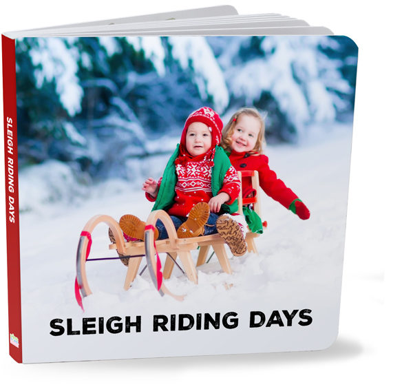 Holiday Sleigh Ride Board Book - Pint Size Productions