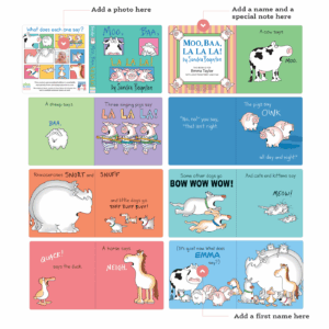 Moo Baa, La La La! Board Book Interior