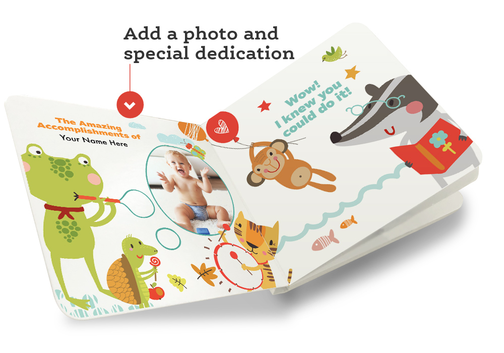 I Did It Board Book Personalization