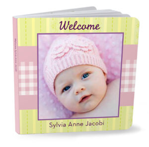 Personalized Baby Girl Board Book