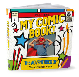 Personalized Comic Board Book