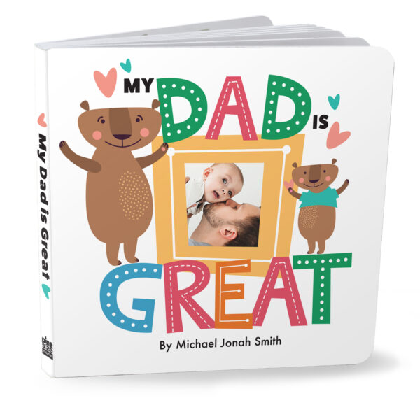 Personalized Dad Board Book