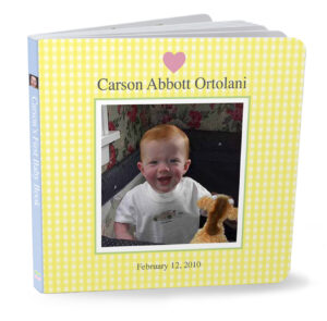 Personalized First Baby Board Book