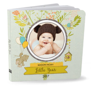 Personalized Little Year Board Book