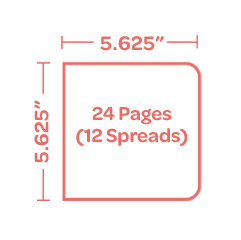 Board Book Formats & Templates | Mass Production | Pint Size Productions