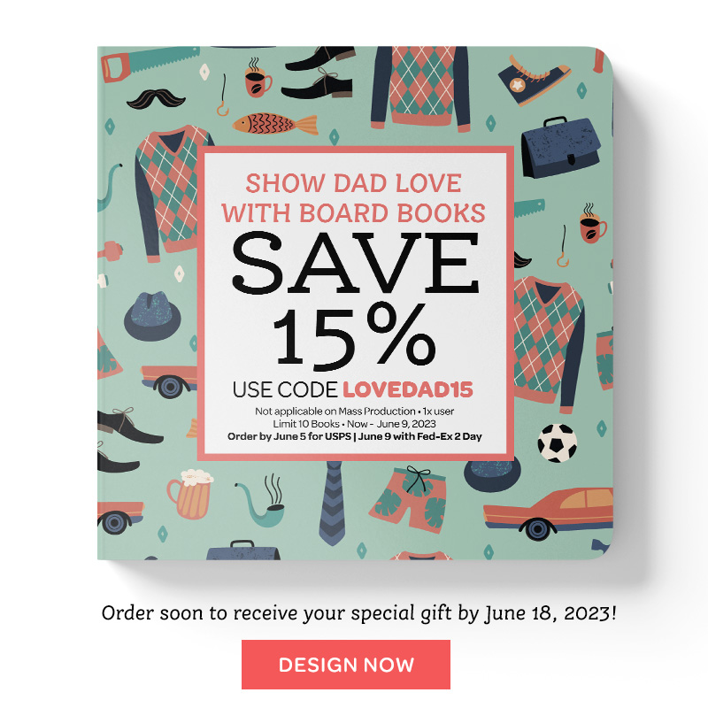 Order Your Board Book by Father's Day